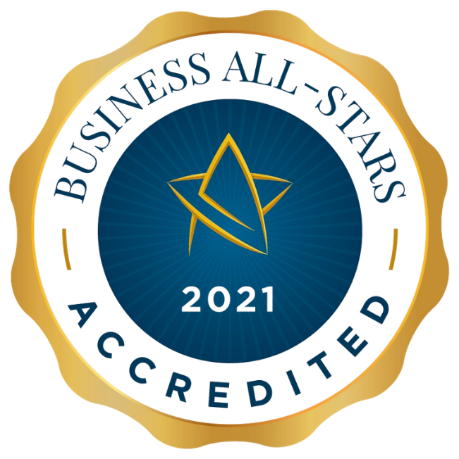 All-Ireland Business All-Star accreditation badge